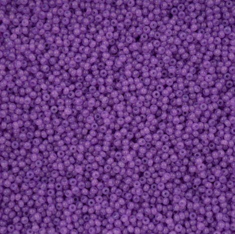 11/0 Preciosa Seed Beads Alabaster Grape Solgel