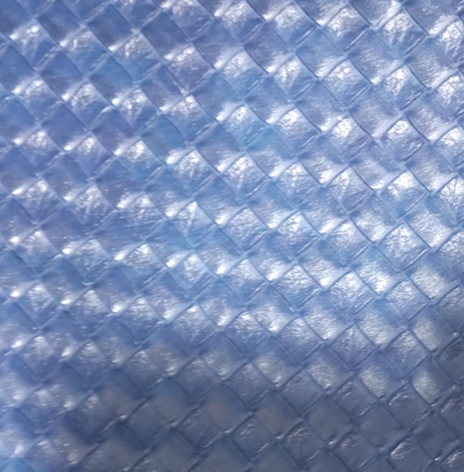 Basket Weave - Cobalt - 8*12 Inch Vinyl Backing Material