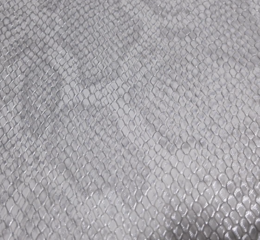 Grey Snakeskin - 8*12 Inch Vinyl Backing Material