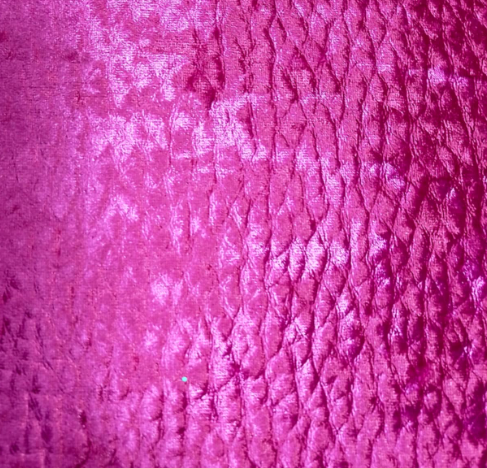 Hot Pink Velvet - 8*12 Inch Vinyl Backing Material