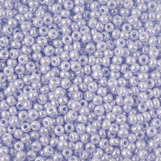 10/0 Preciosa Seed Beads Opaco Natural Lila