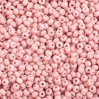 10/0 Preciosa Seed Beads Opaco Rosa Natural