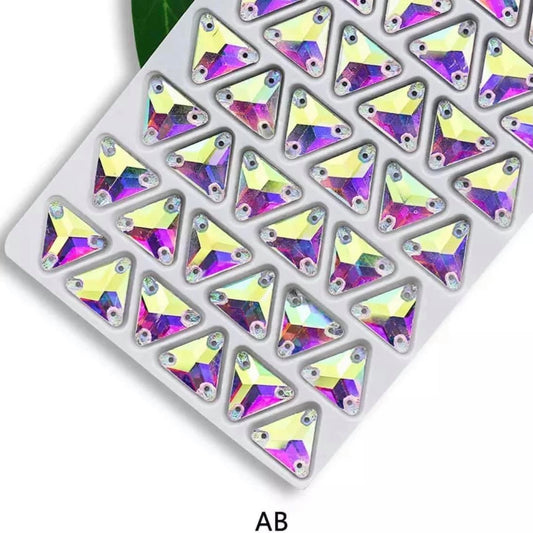 Triángulos de vidrio de 12 mm: ver opciones de color