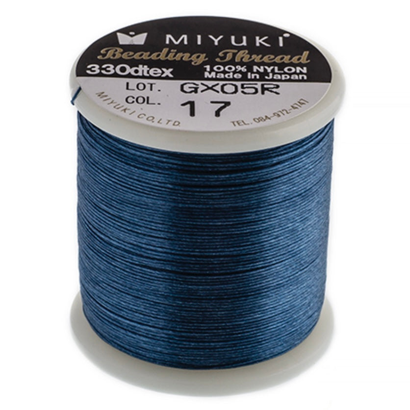 Fil de nylon pour perles Miyuki B - Voir les options de couleur