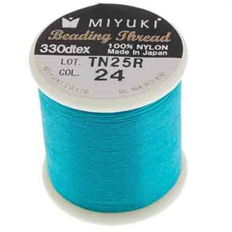 Fil de nylon pour perles Miyuki B - Voir les options de couleur