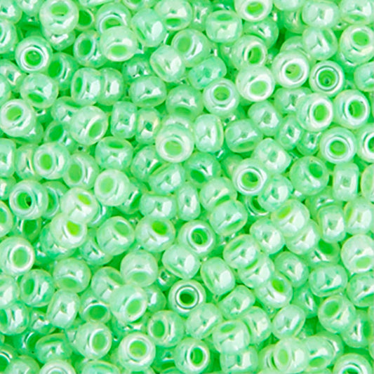 Perles de rocaille Miyuki 11/0 Vert cristal clair