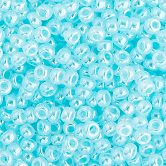 Perles de rocaille Miyuki 11/0 Aqua cristal clair