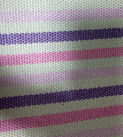 Purple/Pink Stripe - 8*12 Inch Linin Backing Material